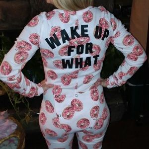 PINK VS 🍩 Donut Onesie